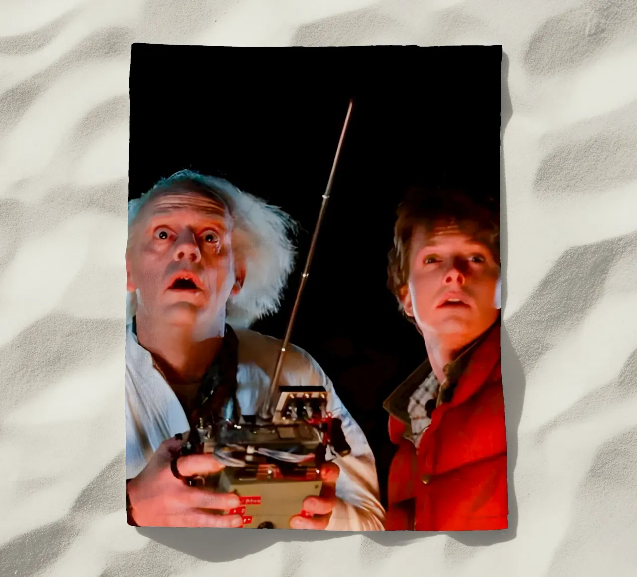 Marty & Doc telo mare da Low poly art