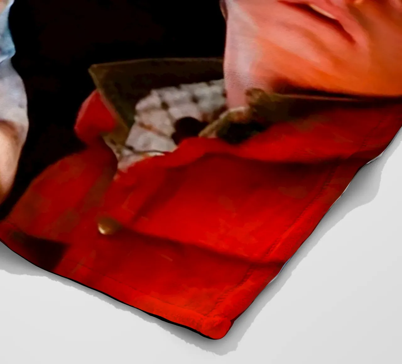 Marty & Doc coperta in pile da Low poly art