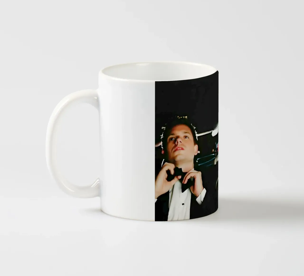 Mike & Harvey tazza in ceramica da Low poly art