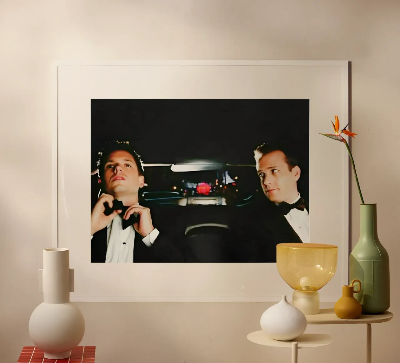 Mike & Harvey poster da Low poly art