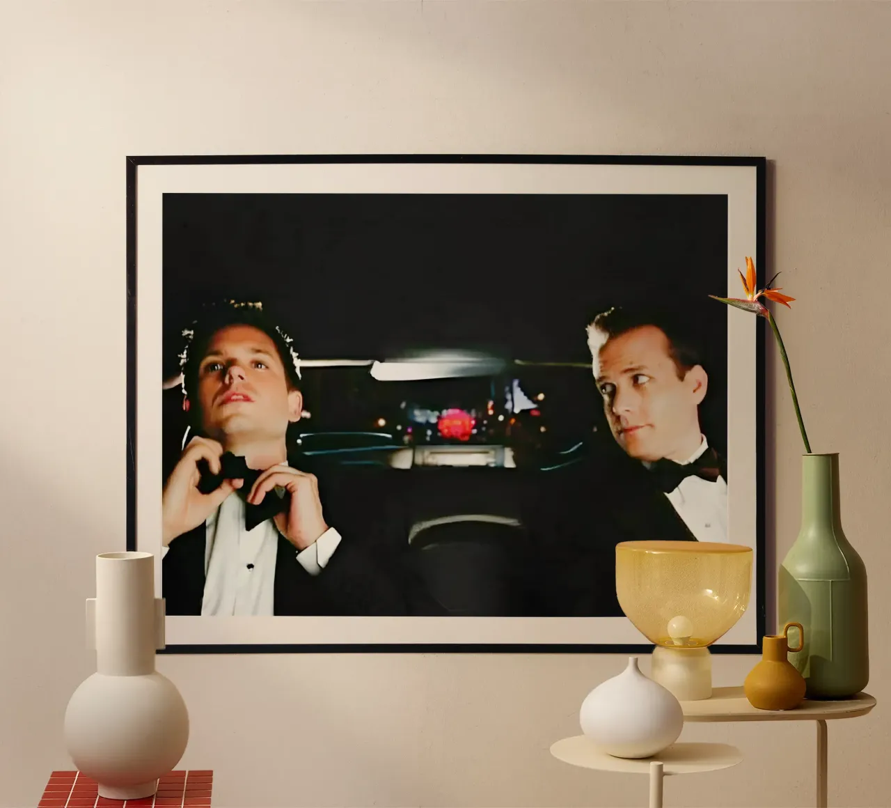 Mike & Harvey poster da Low poly art