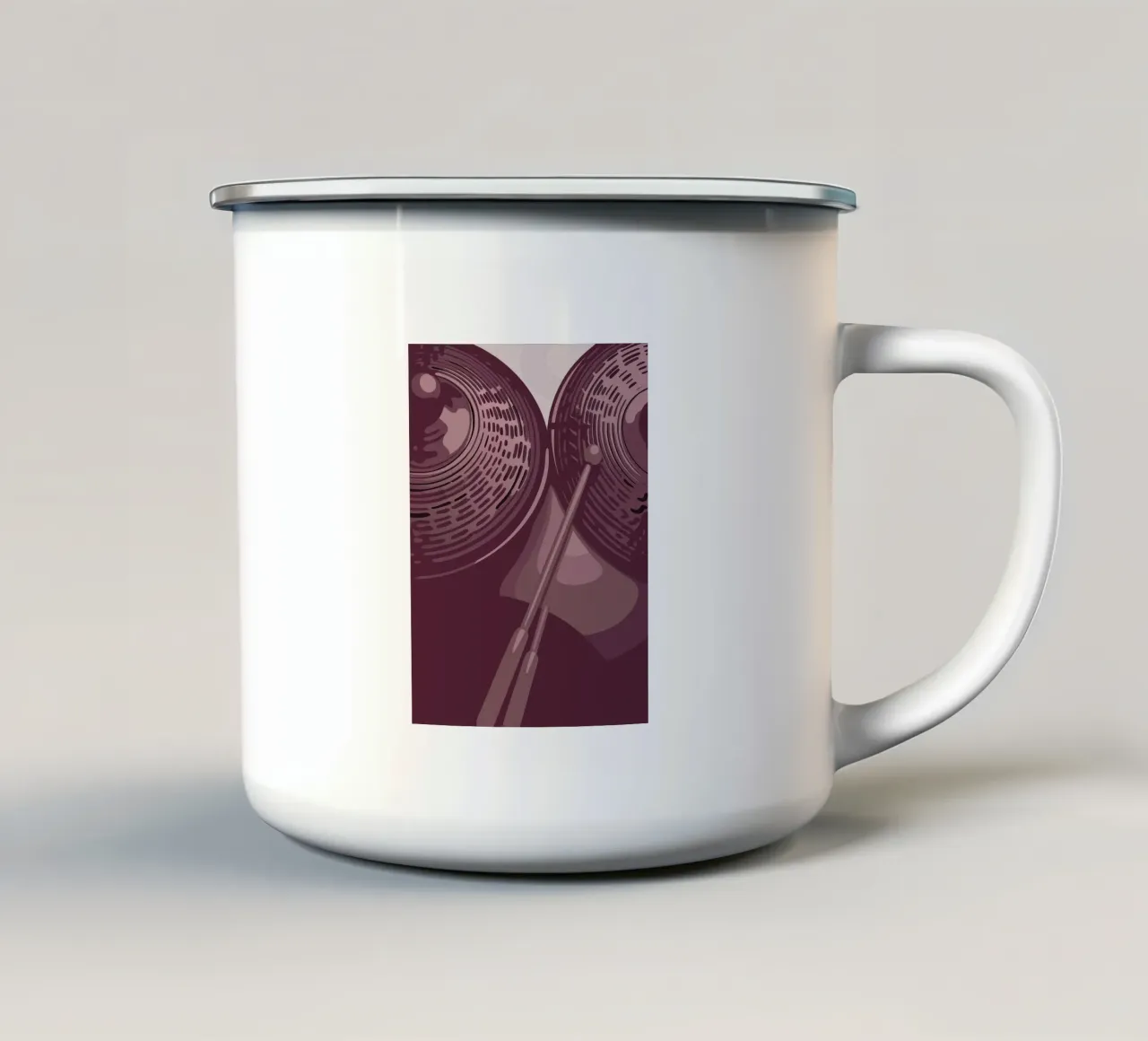 Cimbali tazza in smalto da MUSIC EDITION