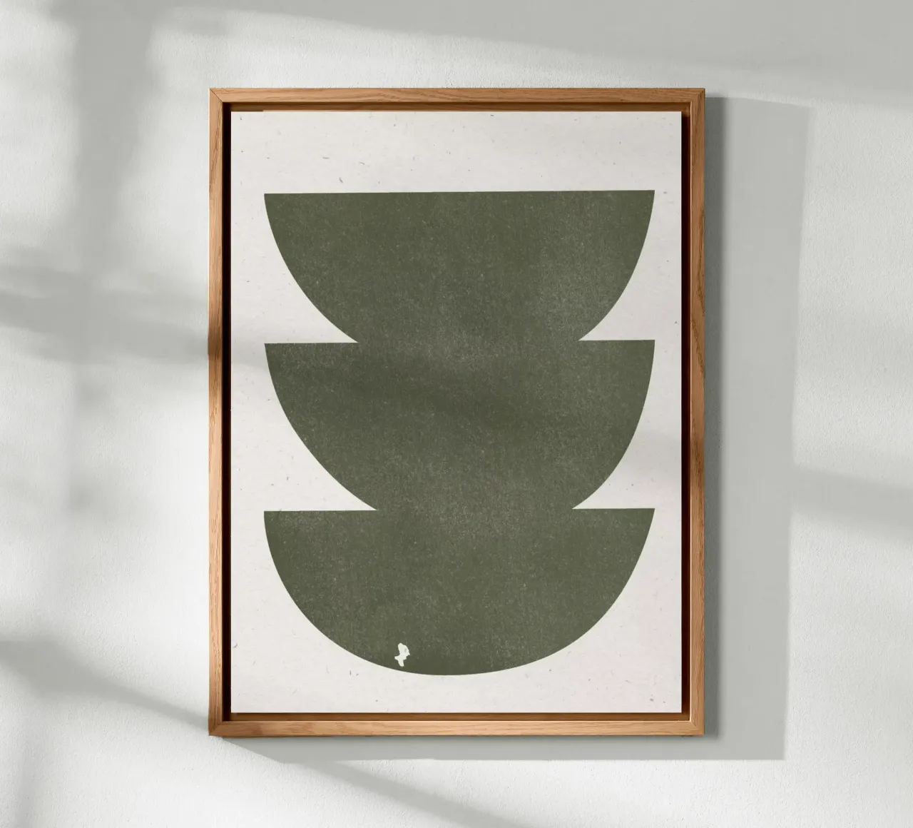 Green Vases Retro alluminio dibond da The Miuus Studio