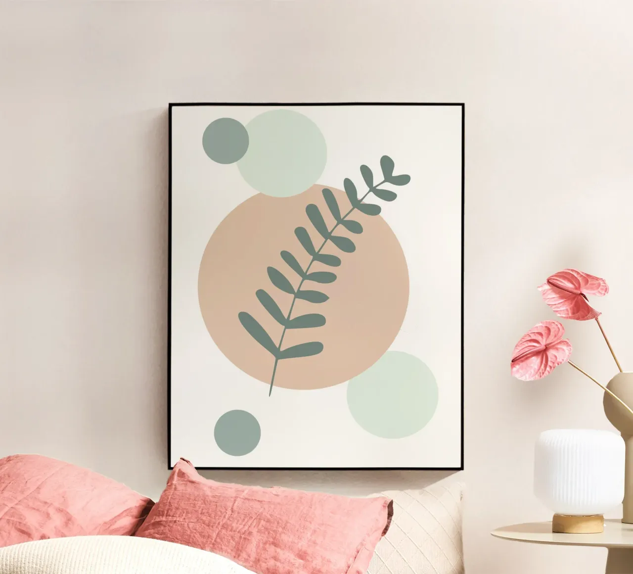 Ethereal Leaf Geometry plexiglass da vintageshop