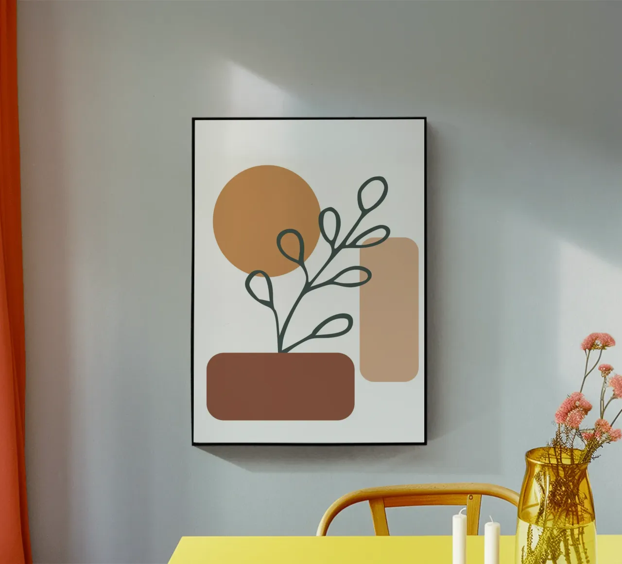 boho decor 1 plexiglass da vintageshop