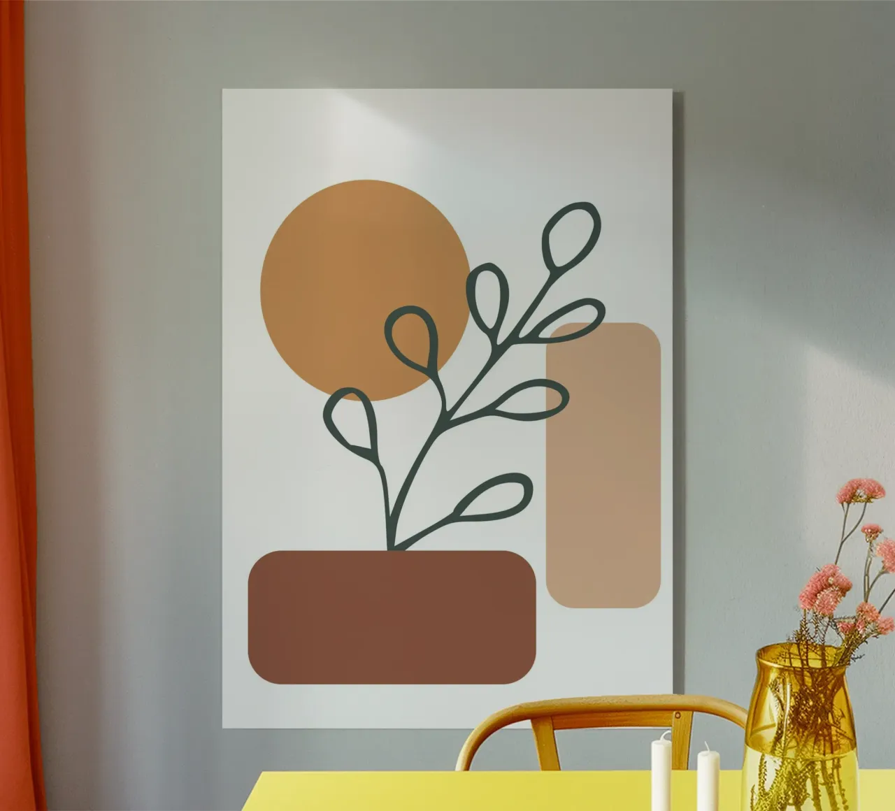 boho decor 1 plexiglass da vintageshop