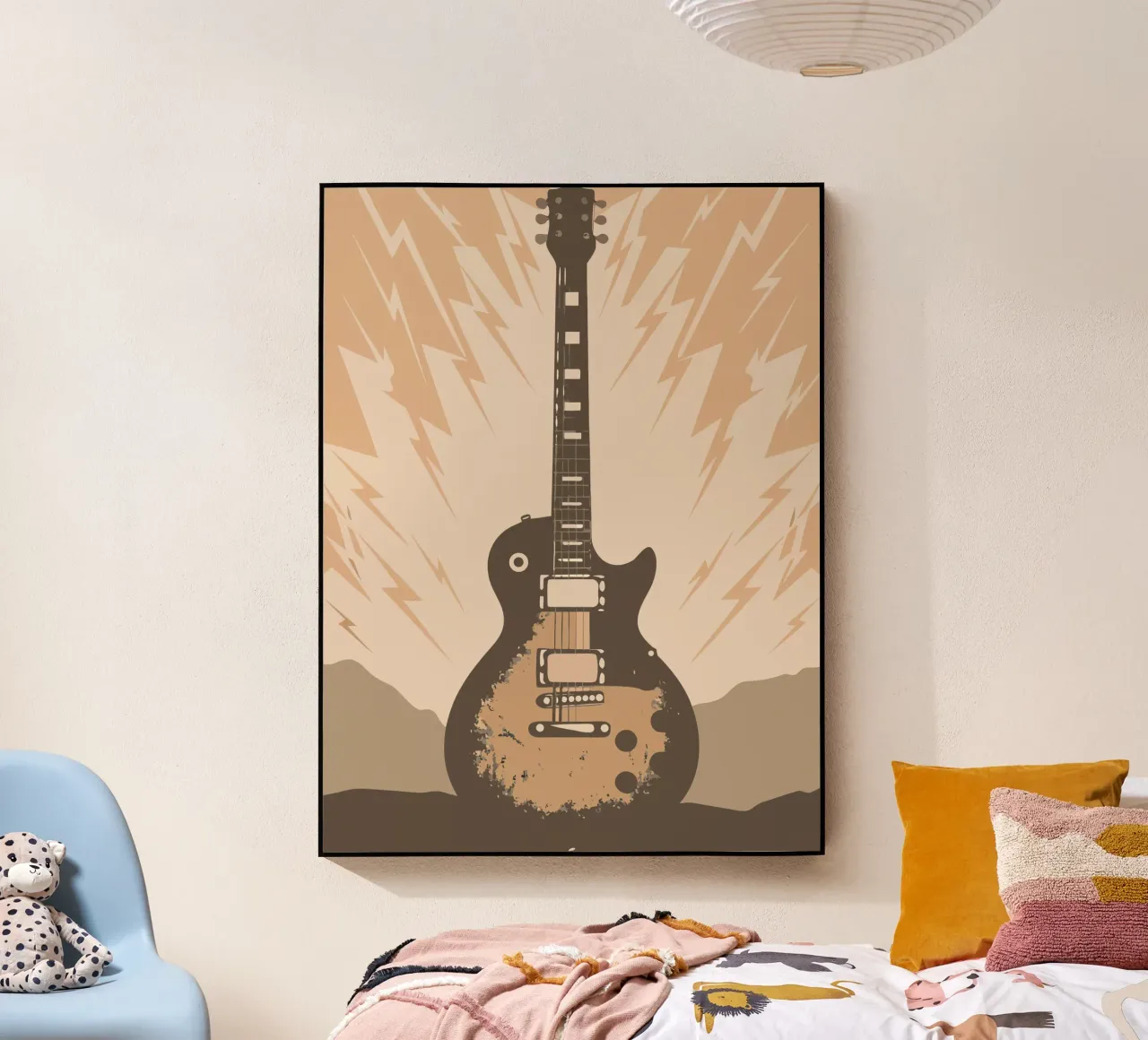 Chitarra rock plexiglass da MUSIC EDITION