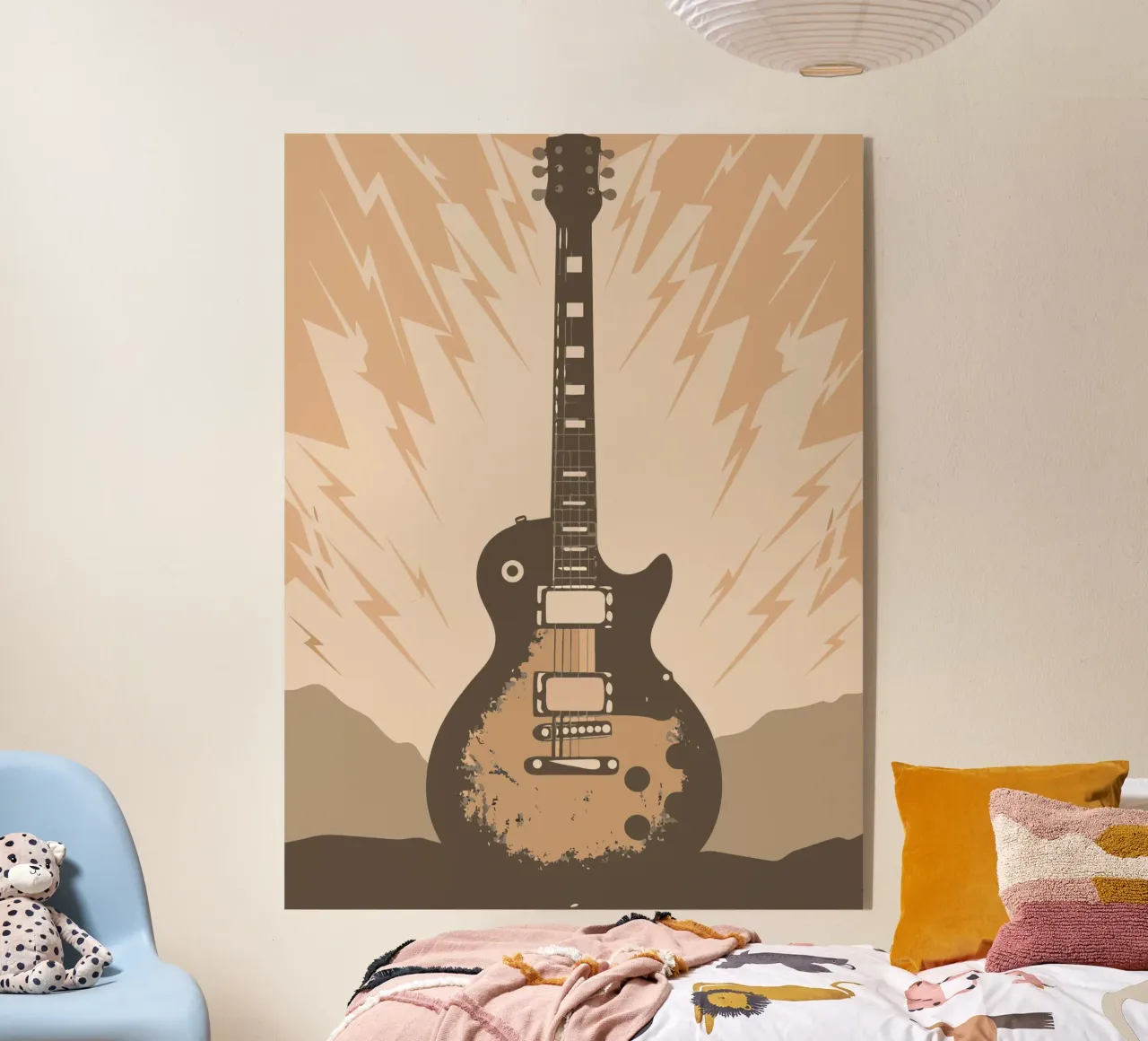 Chitarra rock plexiglass da MUSIC EDITION