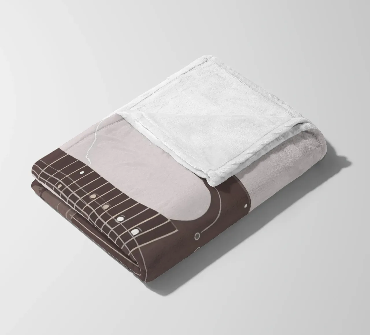 Chitarra e fulmini coperta in pile da MUSIC EDITION