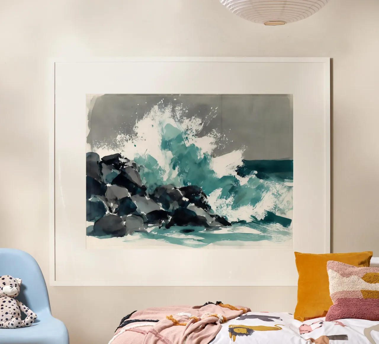 Pause tempête poster de Matthias Keller Studio