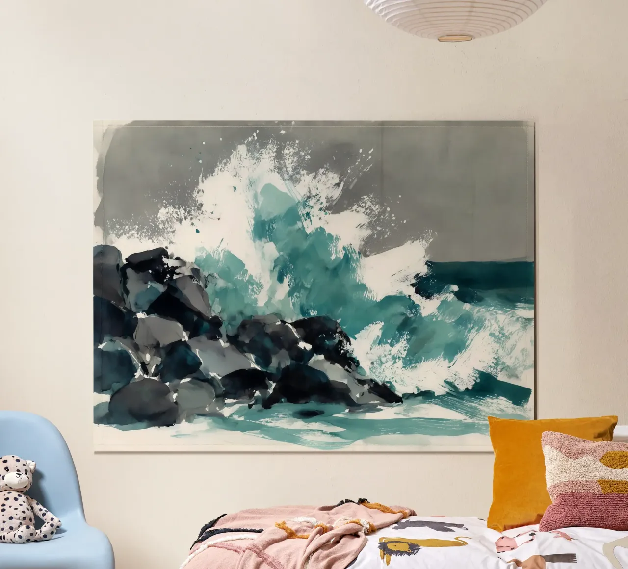 Pause tempête poster de Matthias Keller Studio