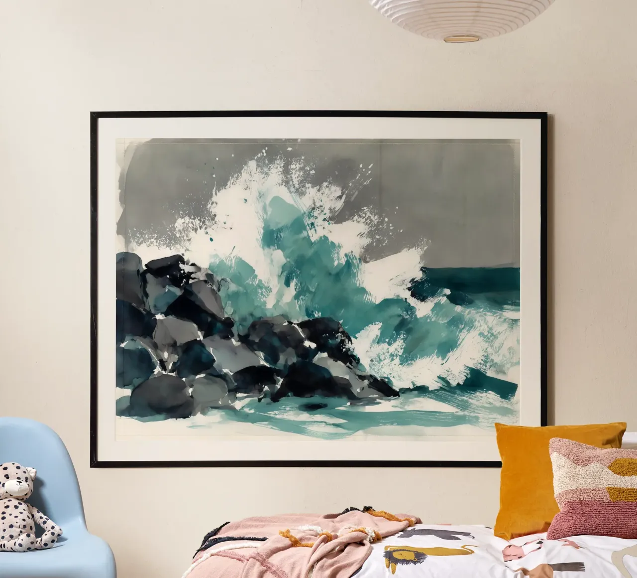 Pause tempête poster de Matthias Keller Studio