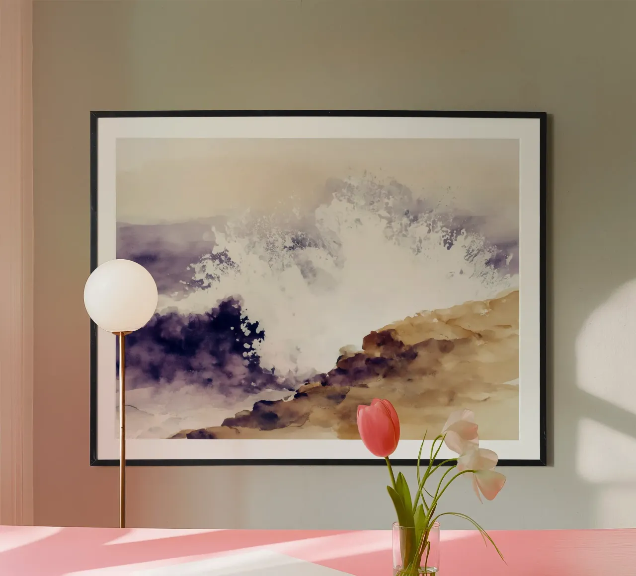 Uferpause Poster von Matthias Keller Studio