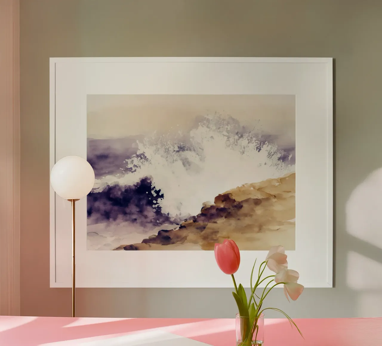 Uferpause Poster von Matthias Keller Studio