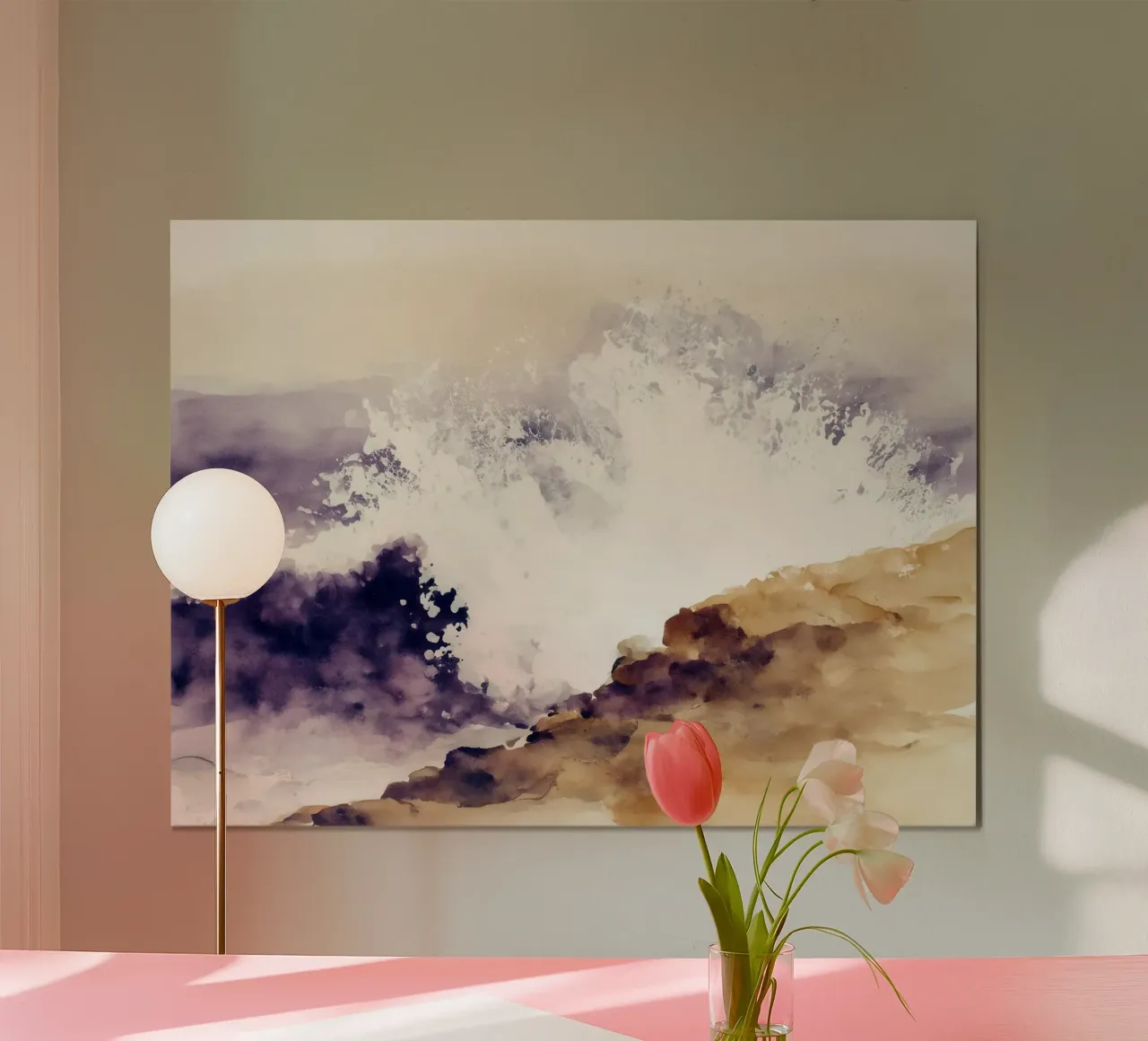 Pausa a terra poster da Matthias Keller Studio