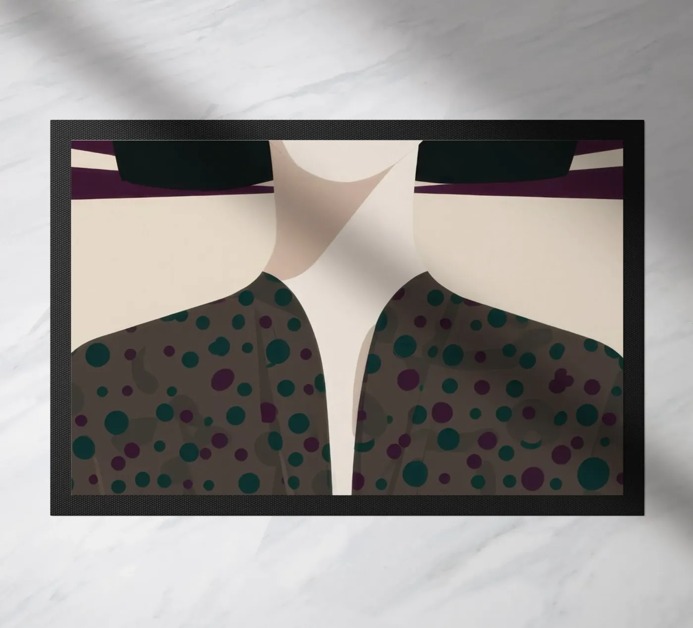 Schicker Schattenblick Fußmatte von Lyra Glaze