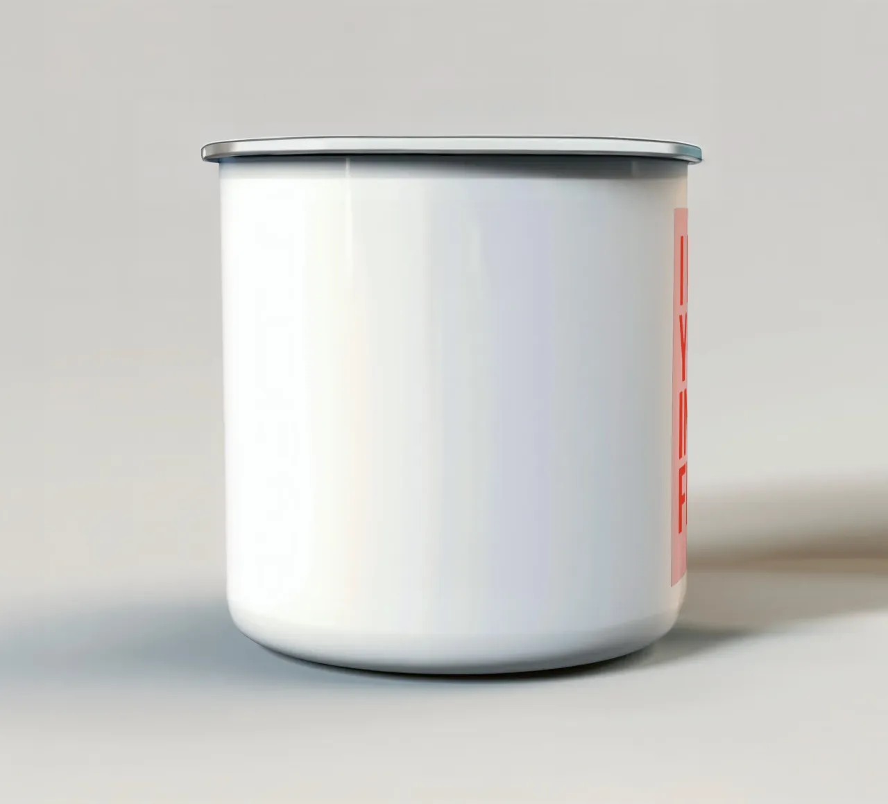 Te quiero en francés taza de esmalte de fltmfrance