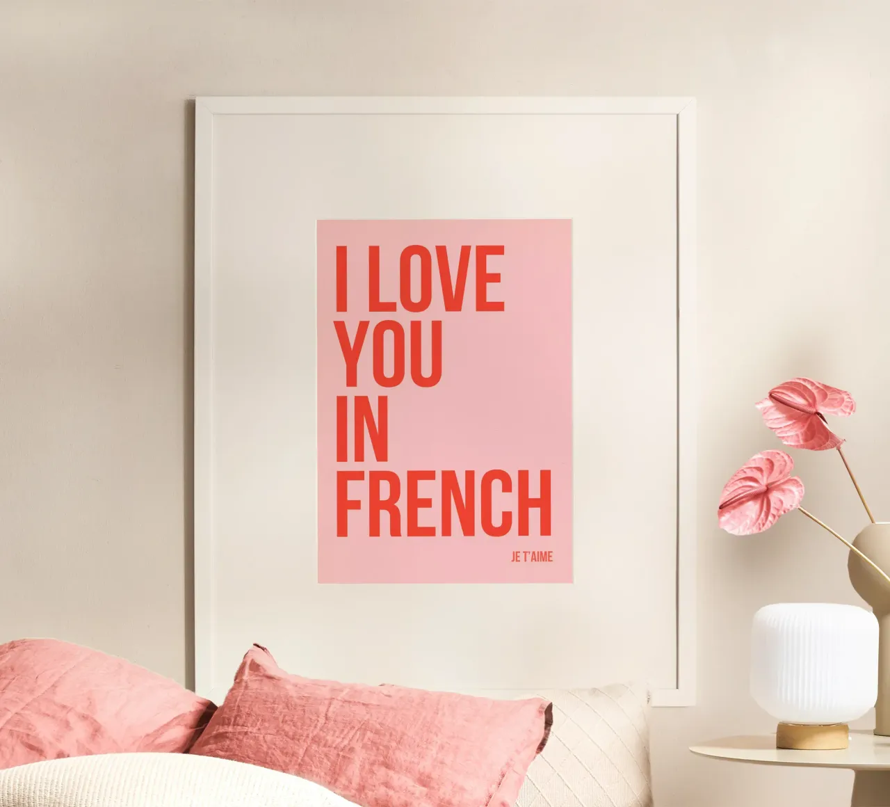 Ti amo in francese carta hahnemühle da fltmfrance