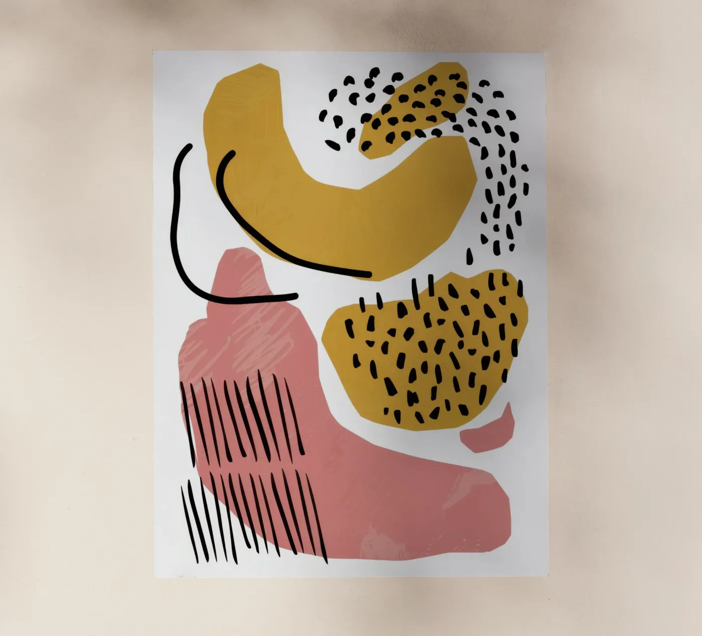 Abstract Shape Dance pellicola backlit da Lyra Glaze