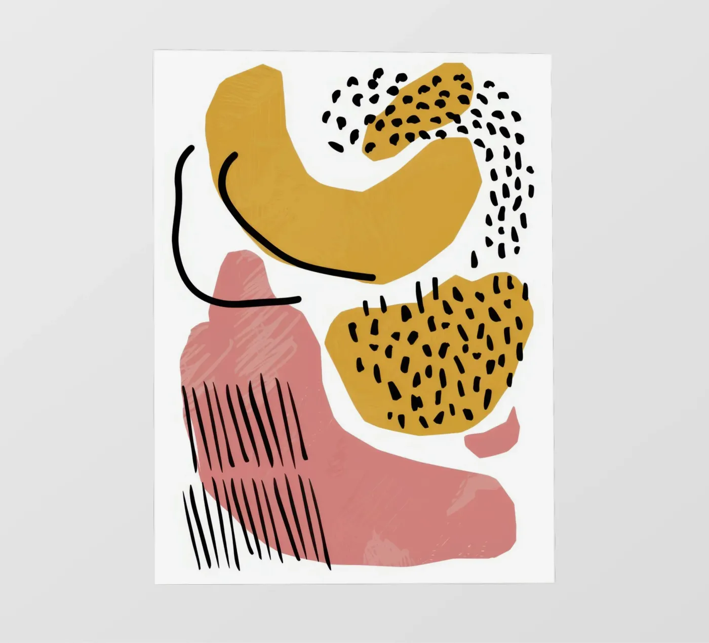 Abstract Shape Dance pellicola backlit da Lyra Glaze