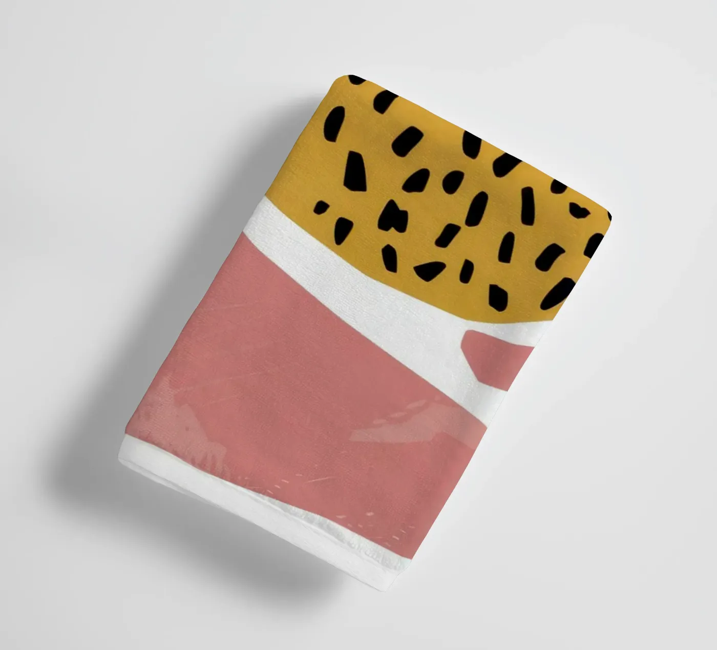 Abstract Shape Dance towel by Lyra Glaze