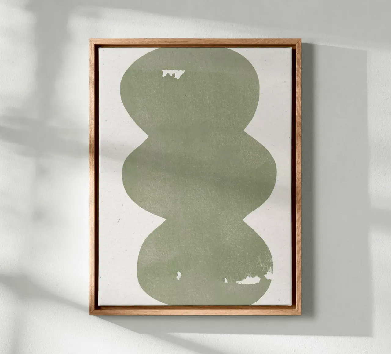 Greenery Simple Retro canvas by The Miuus Studio