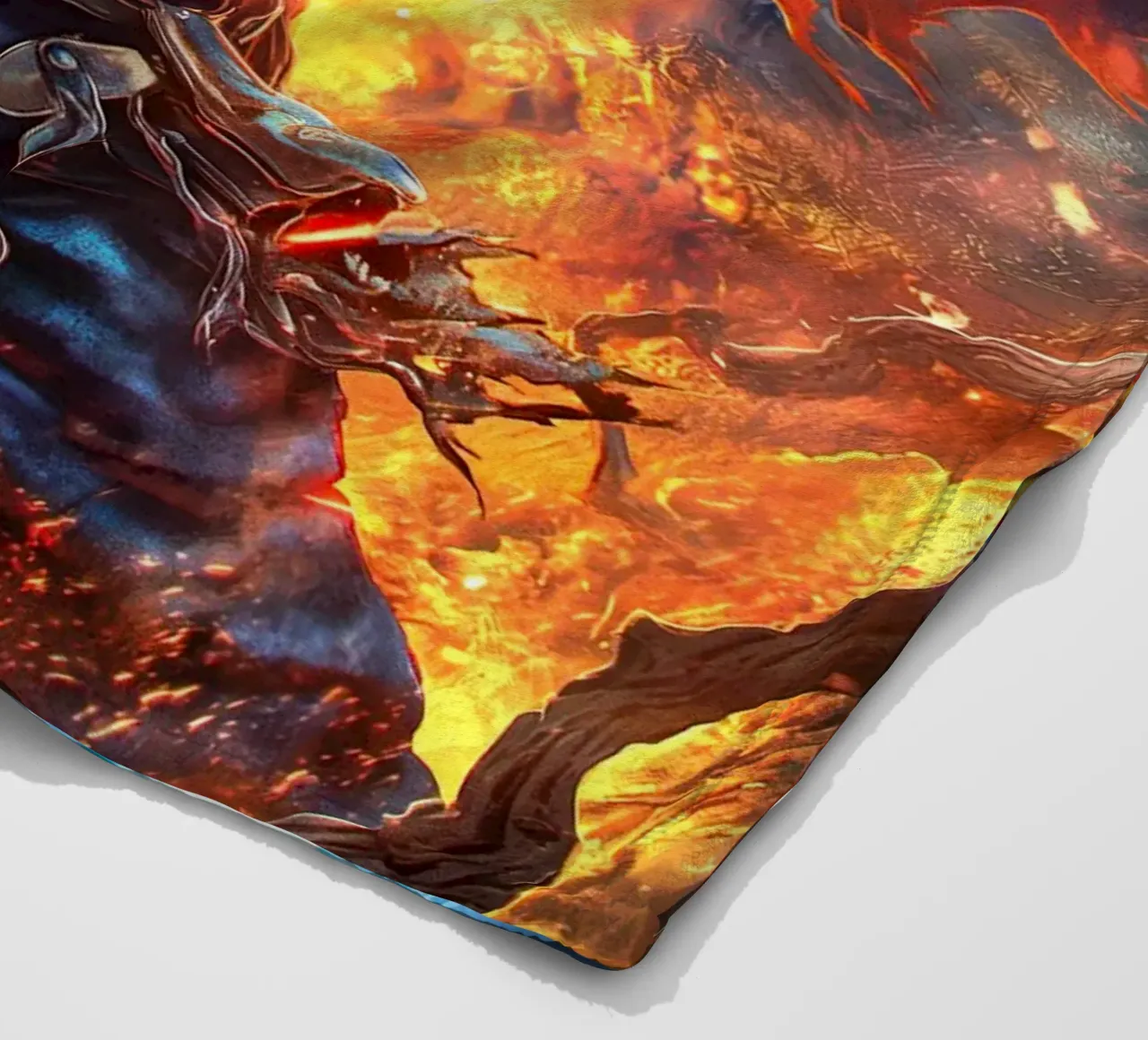 Cloud Strife Final Fantasy VII FF7 coperta in pile da Fleur de Lys