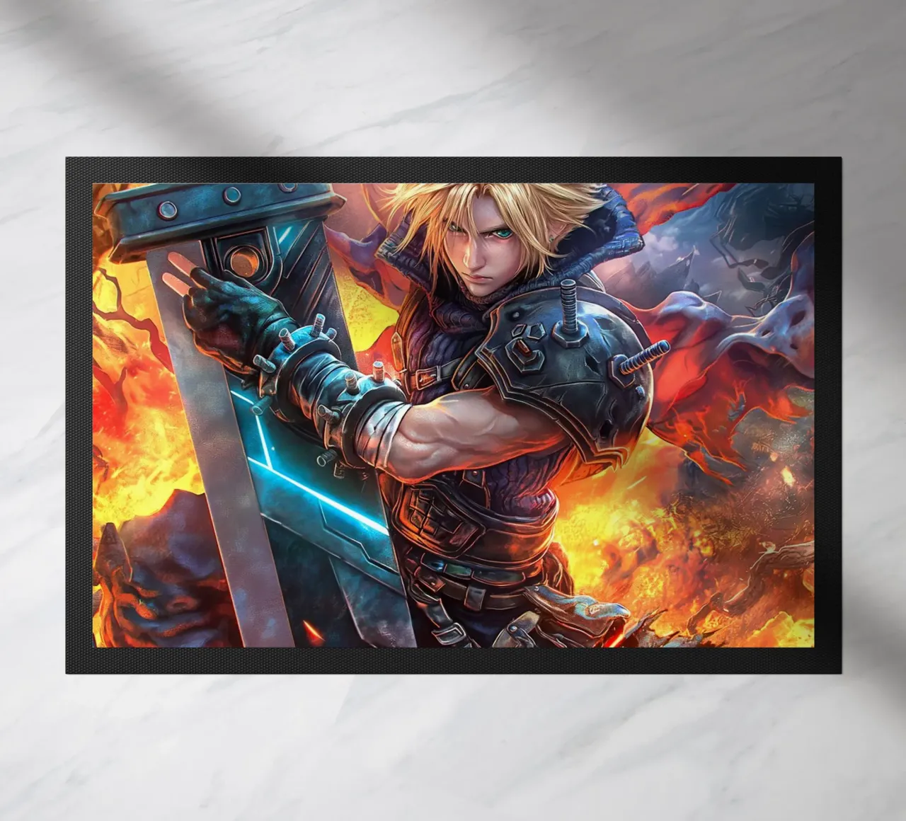 Cloud Strife Final Fantasy VII FF7 zerbino da Fleur de Lys