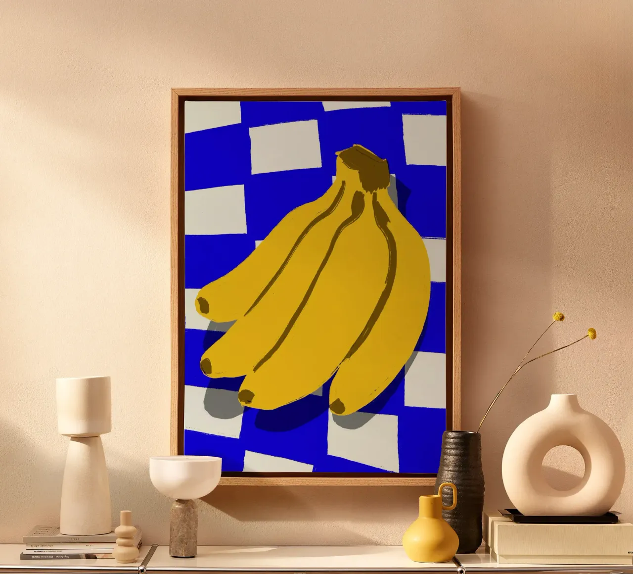I‘m bananas for you tela con Cornice a cassetta da felixschuster