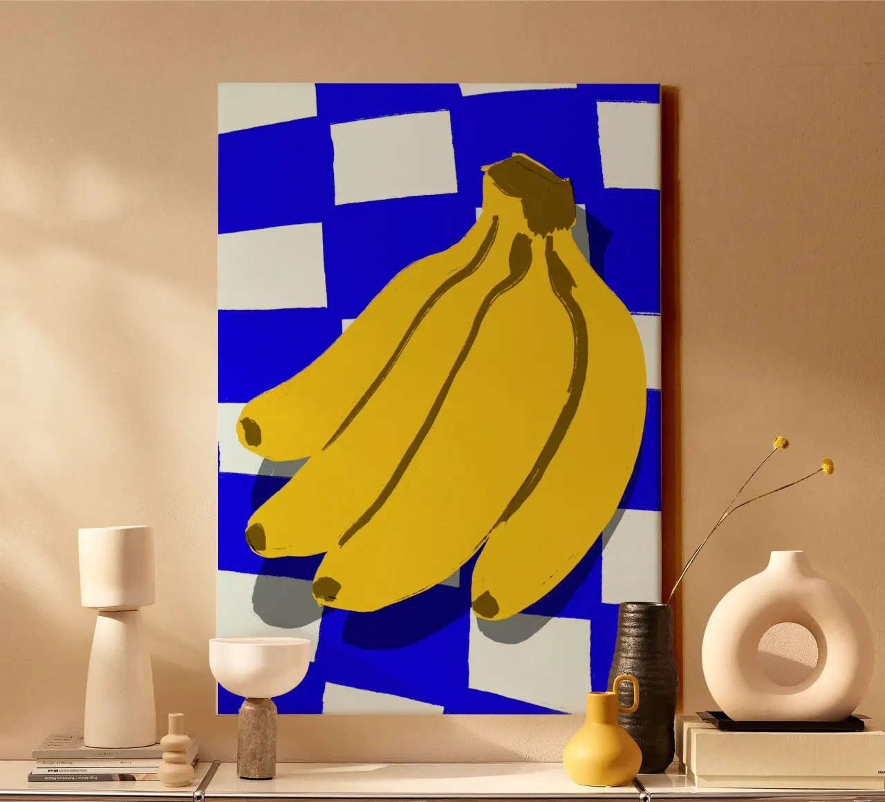 I‘m bananas for you tela con Cornice a cassetta da felixschuster