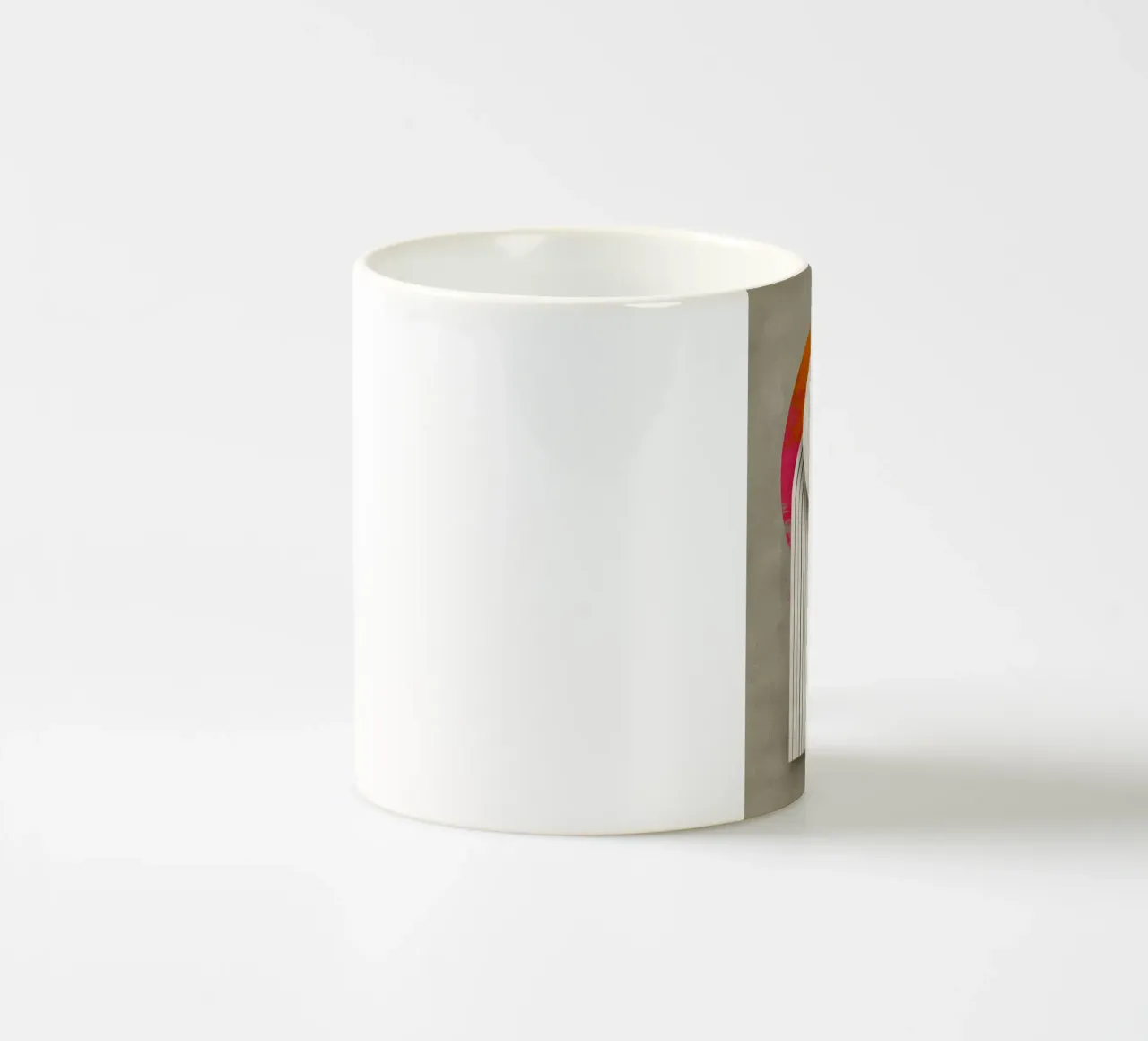 Creative circle formation ceramic mug by Carinaprint