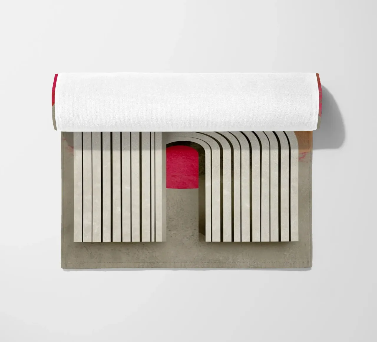 Creative circle formation telo mare da Carinaprint