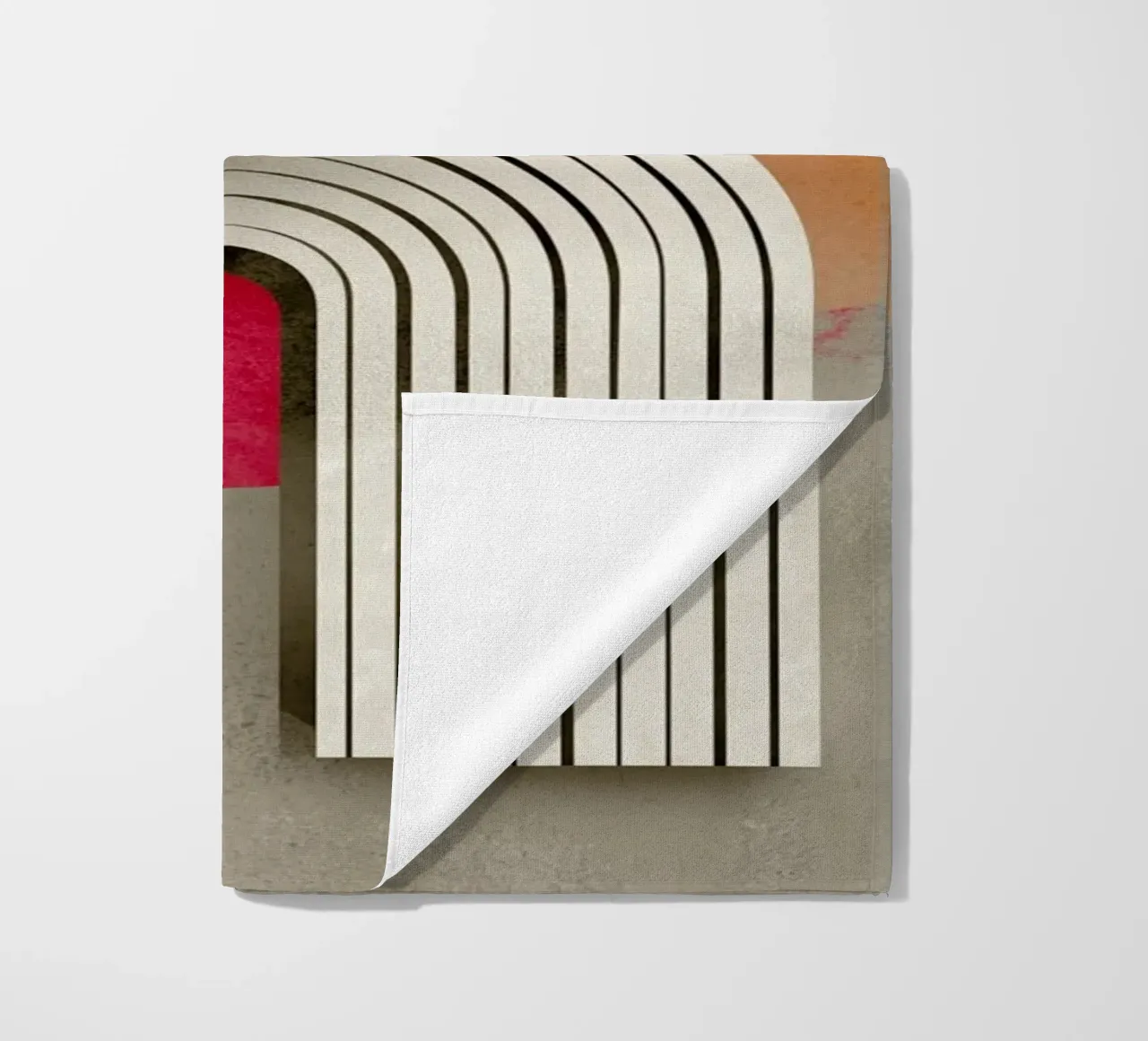 Creative circle formation telo mare da Carinaprint