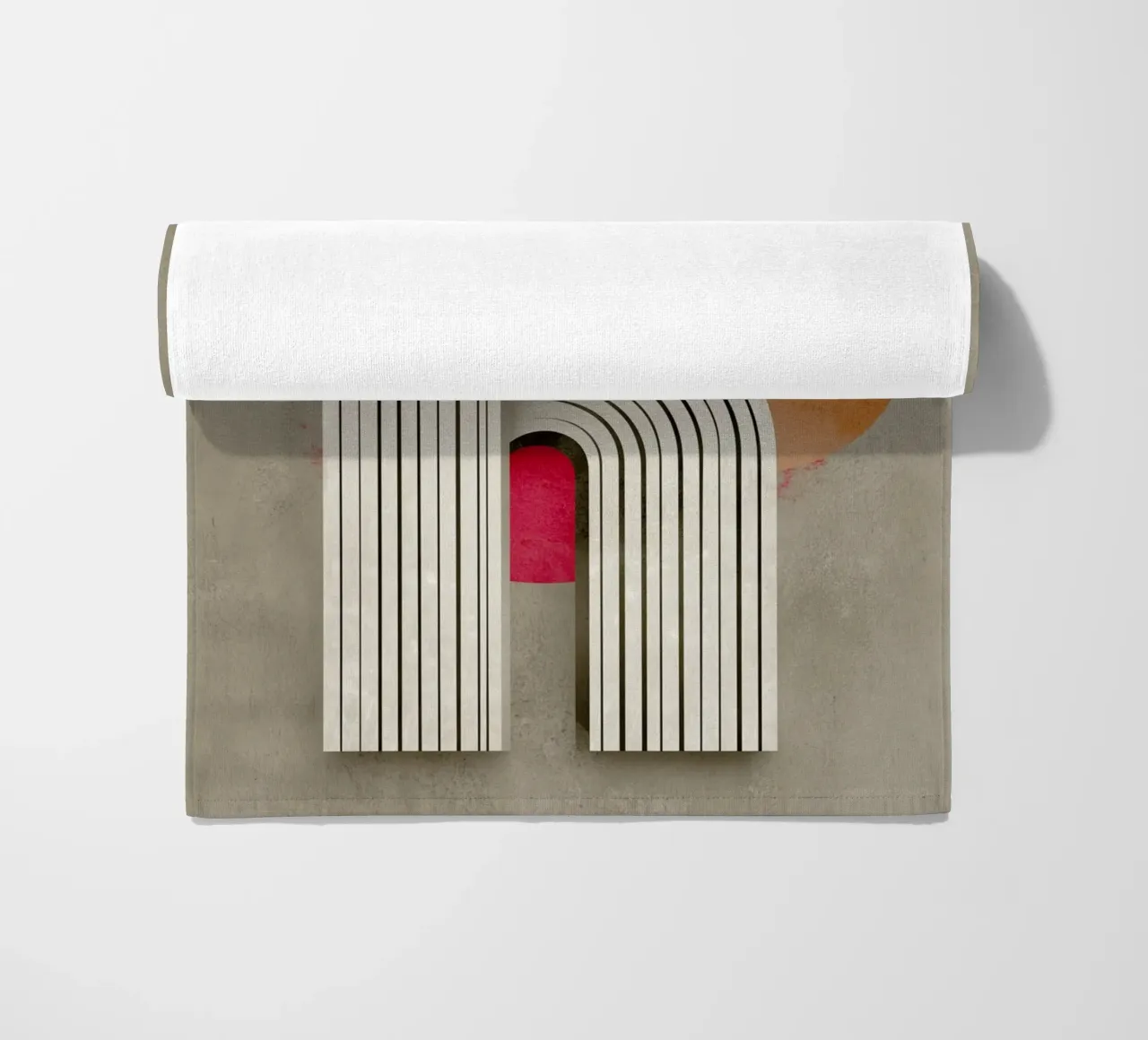 Formazione del cerchio creativo telo mare da Carinaprint