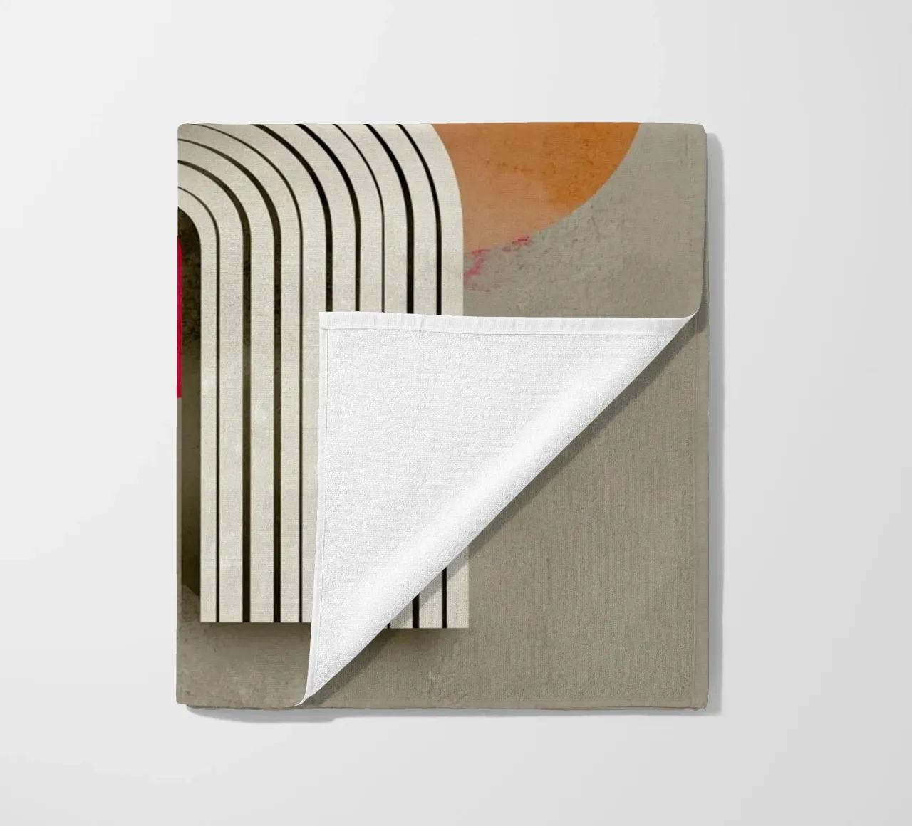 Formazione del cerchio creativo telo mare da Carinaprint