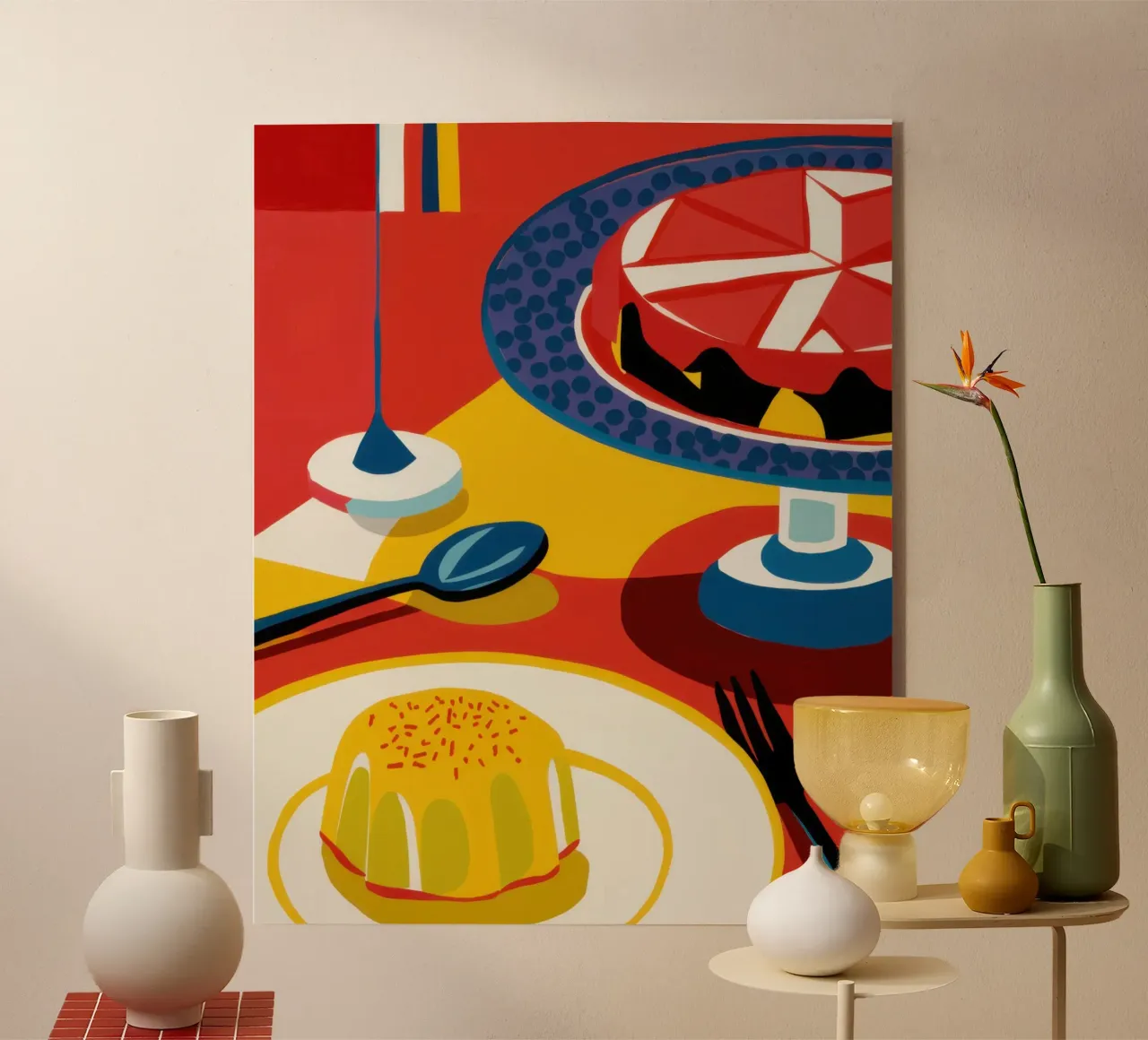 Flan e torta plexiglass da Lyra Glaze