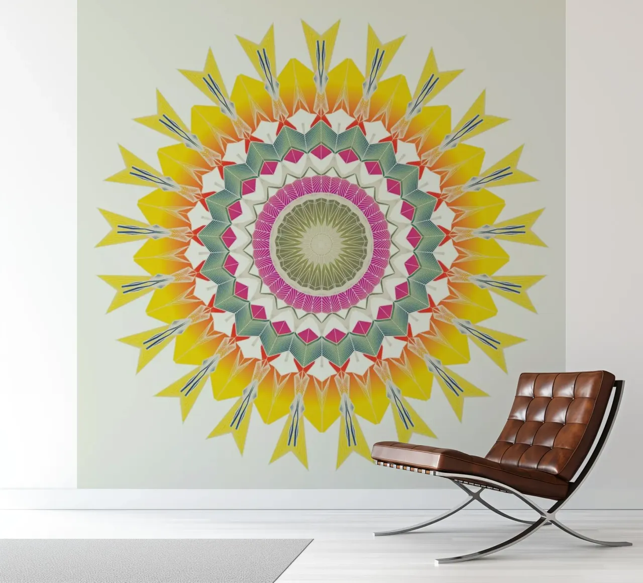 Icarus fotobehang van Angelo Cerantola