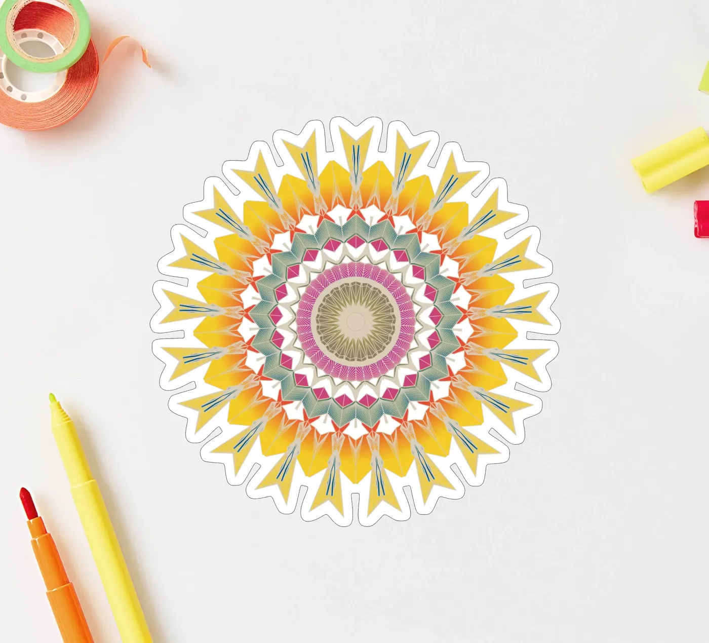 Icarus sticker van Angelo Cerantola