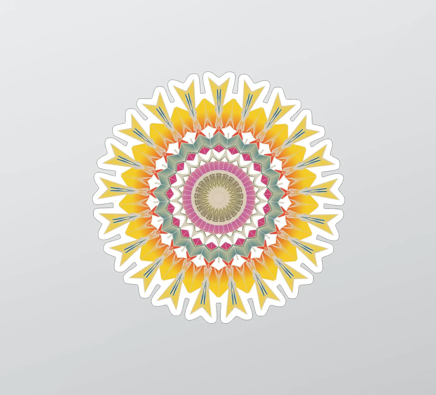 Icarus sticker van Angelo Cerantola