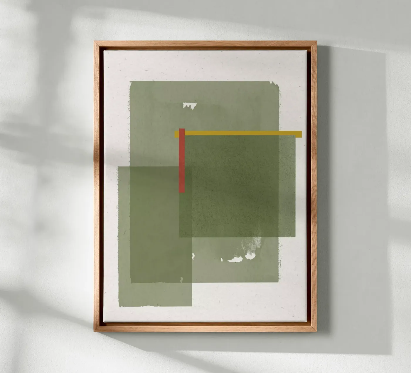 Paper Cut Pattern canvas by The Miuus Studio