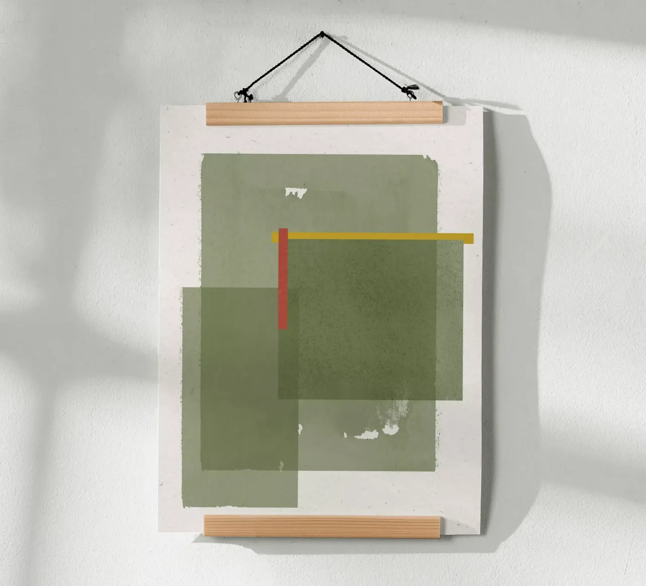 Paper Cut Pattern poster by The Miuus Studio