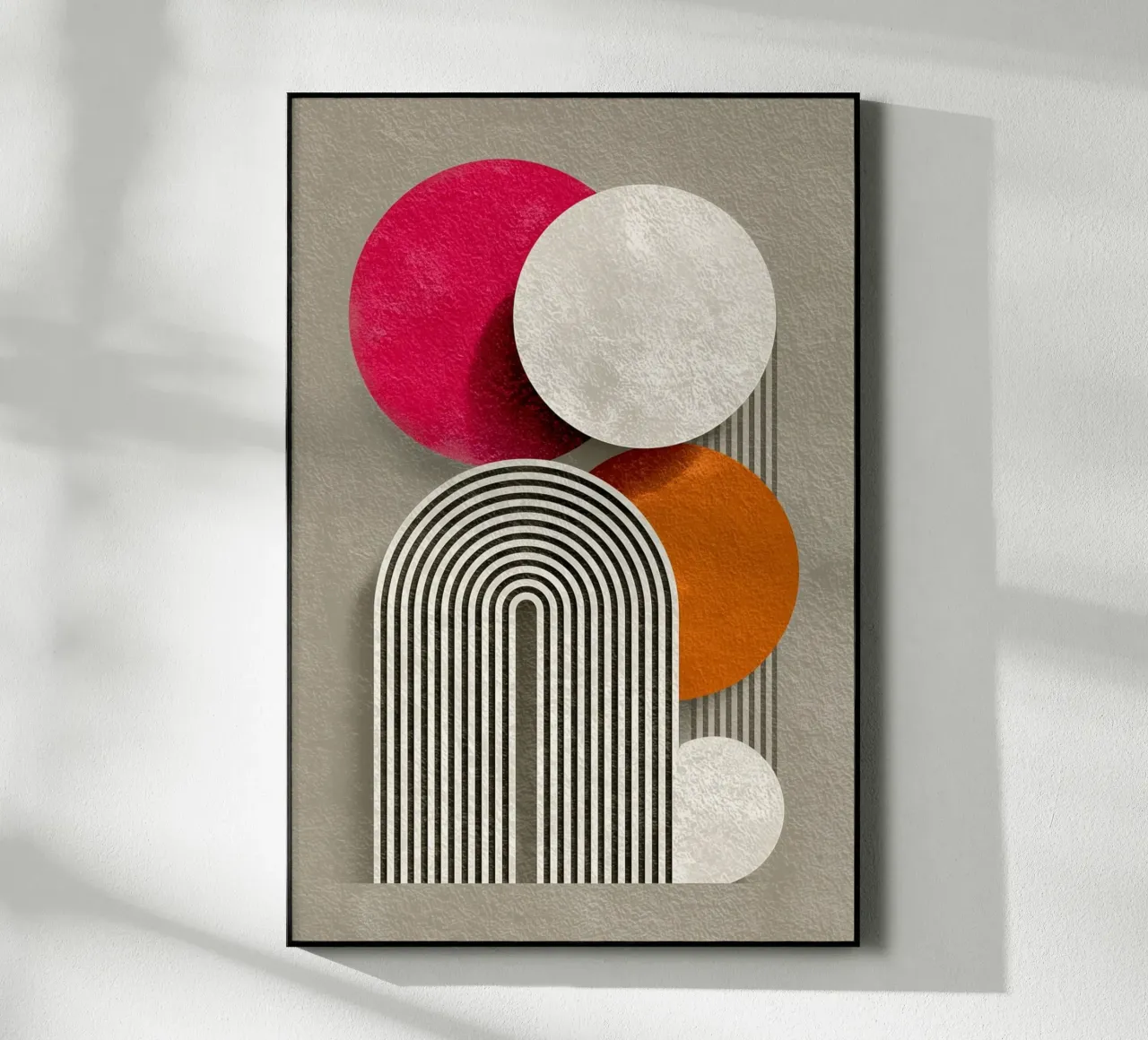 Half circle stripe pattern plexiglass da Carinaprint