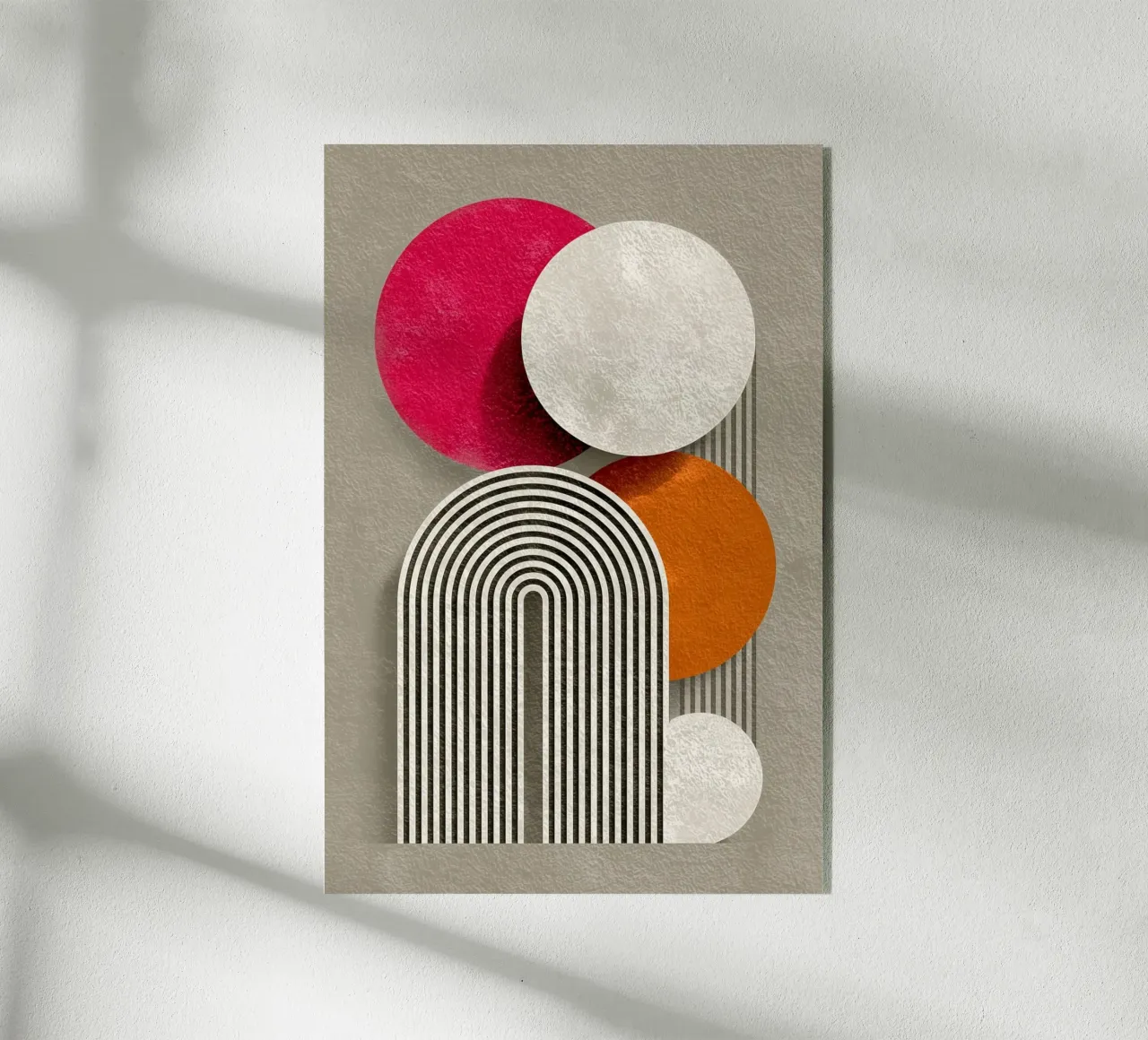 Half circle stripe pattern plexiglass da Carinaprint