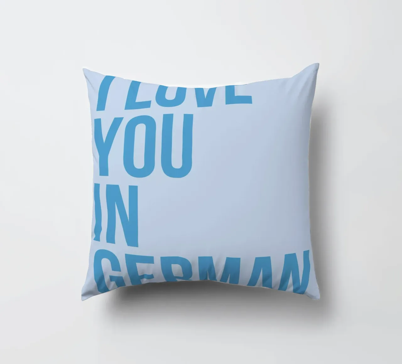 Ti amo in tedesco cuscino da fltmfrance