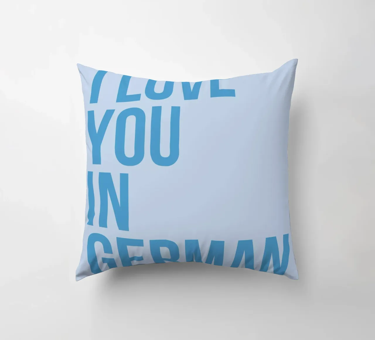 Ti amo in tedesco cuscino da fltmfrance