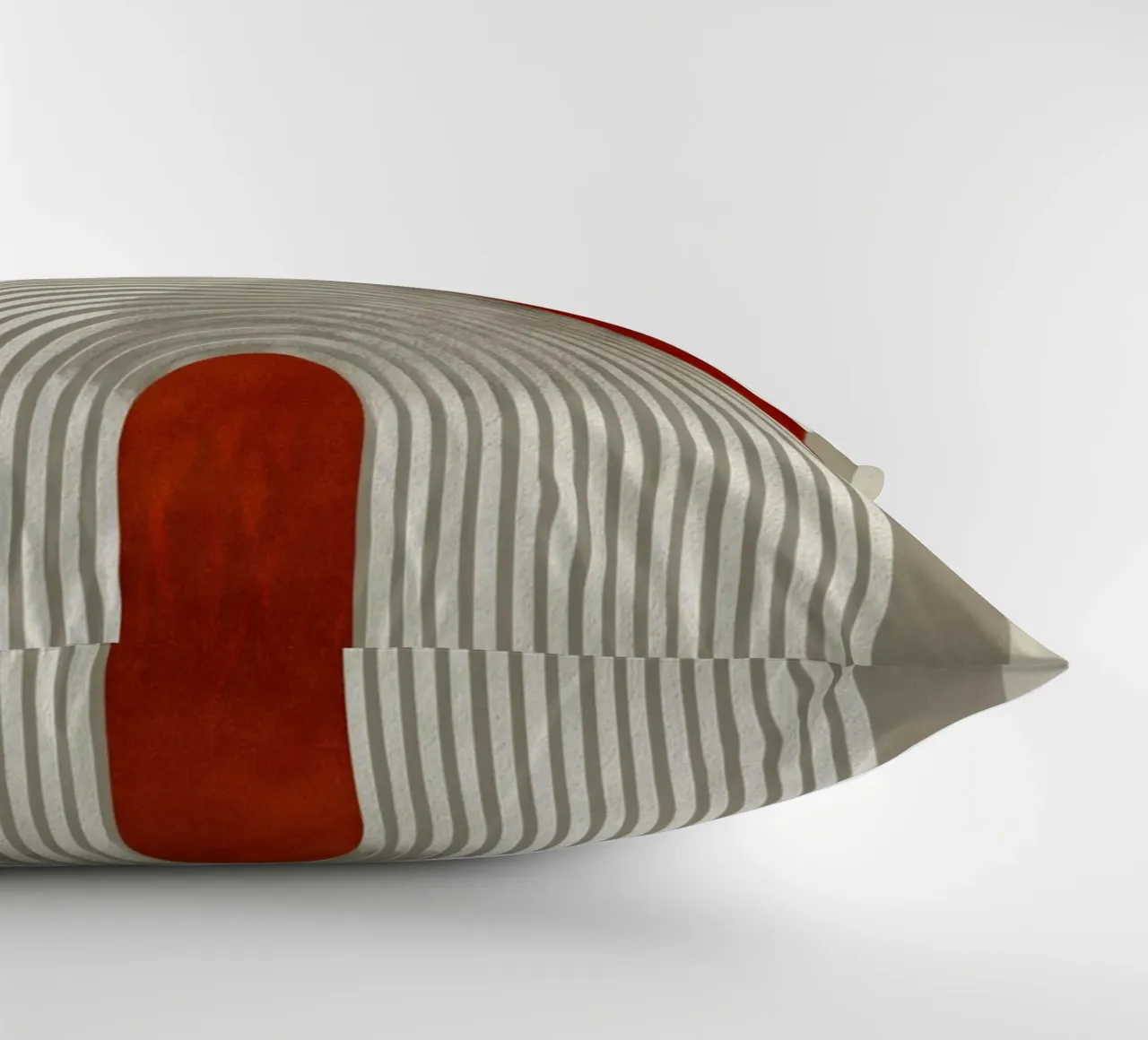 Design a cerchio simmetrico cuscino da Carinaprint