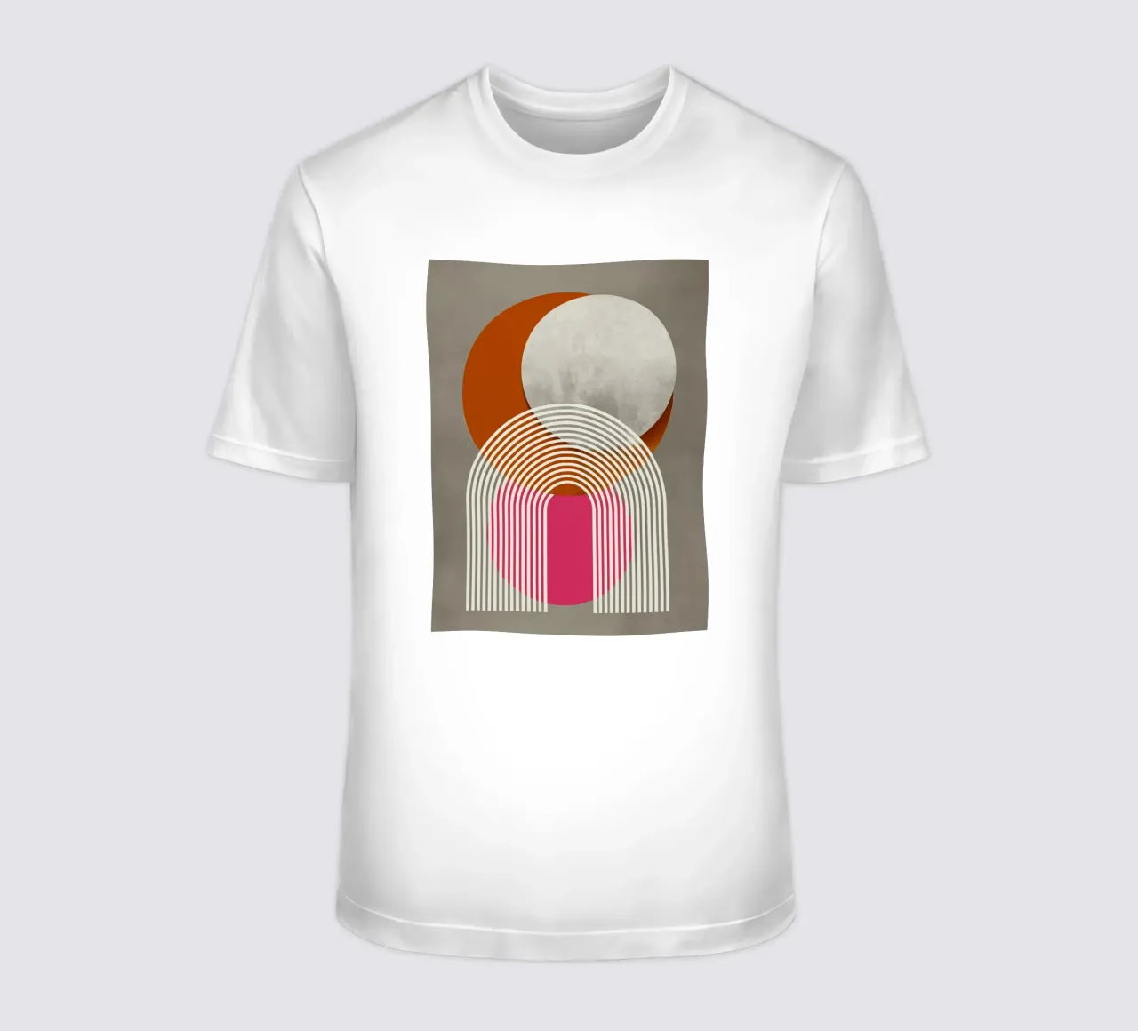 Formazione di curve futuristiche t-shirt da Carinaprint