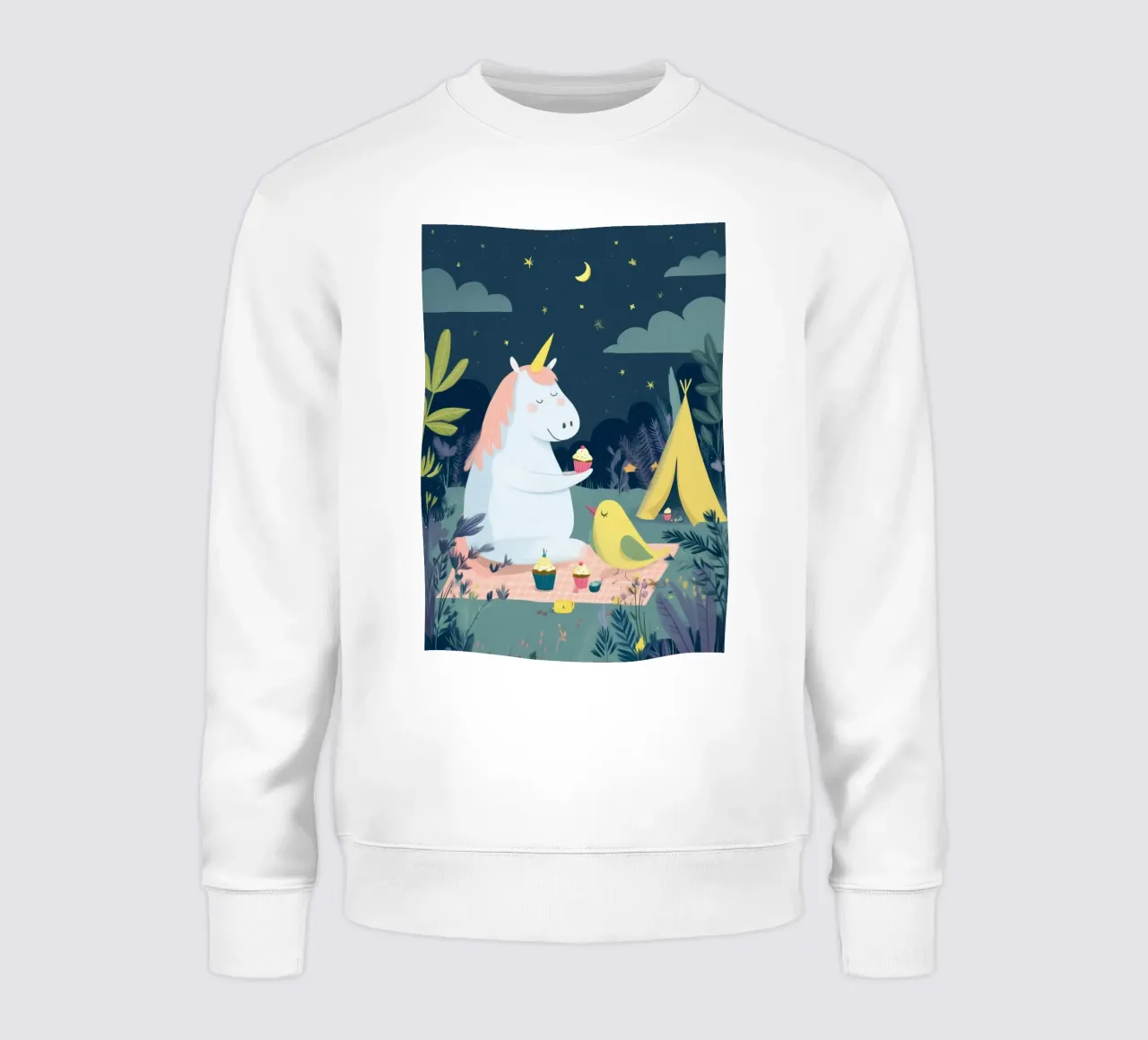 Unicorn Picnic felpa da Kiara