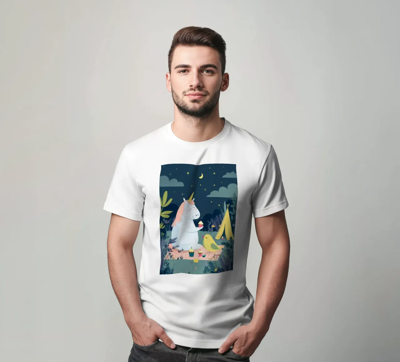 Unicorn Picnic t-shirt da Kiara