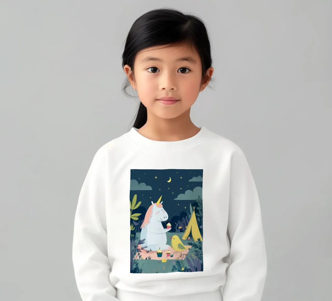 Unicorn Picnic felpa bambino da Kiara